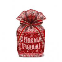 Мешочек «Мешок От Деда Мороза» красный