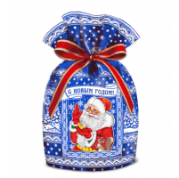 Мешочек «Бельчонок» синий